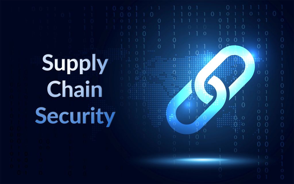 Why is website security critical for supply chain businesses?