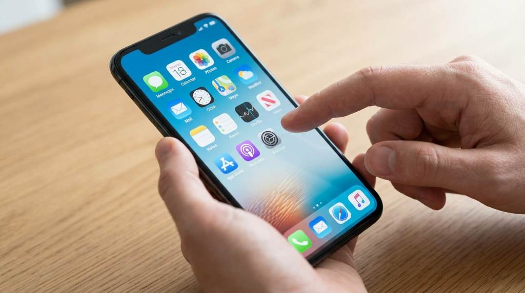 Mobile phone displaying incoming caller information correctly