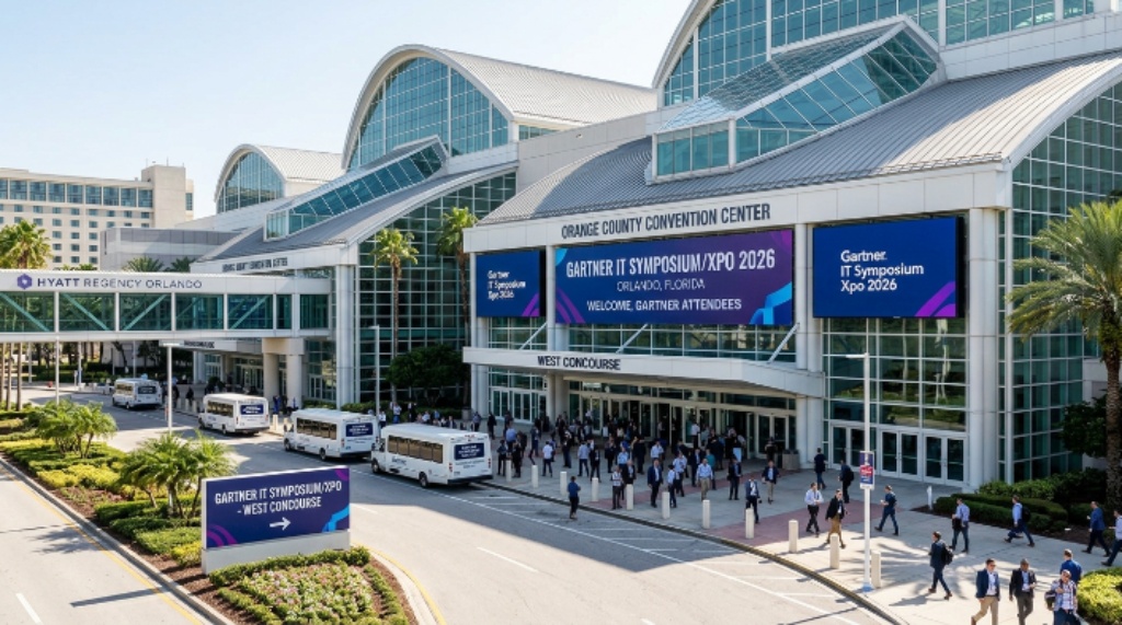 Orlando venue for Gartner IT Symposium Xpo 2026 conference